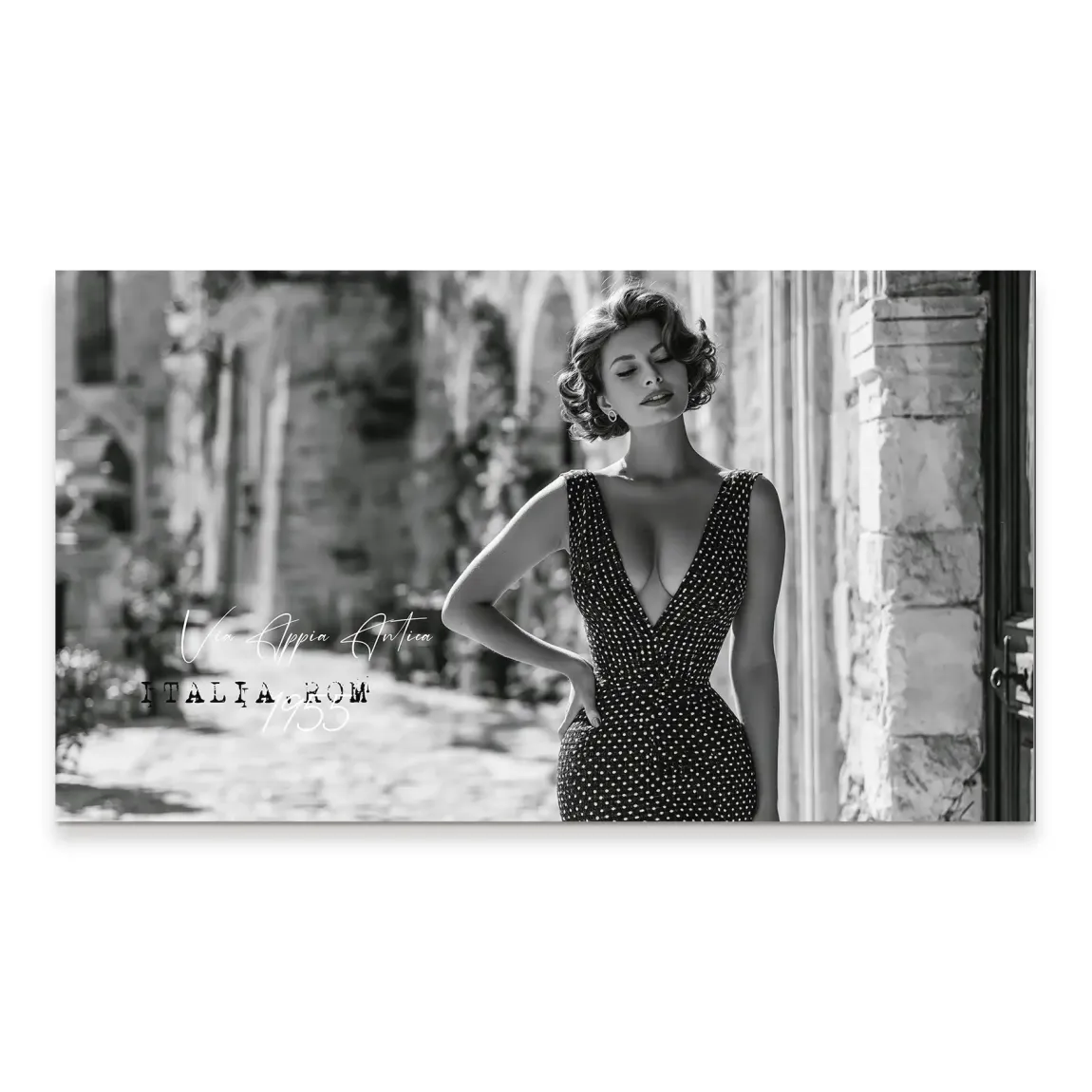 Sophia Loren Diva Alu Dibond Wandbild