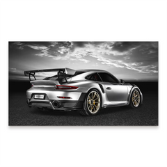 Porsche GT2 RS Sunset City Style Aludibond Bild