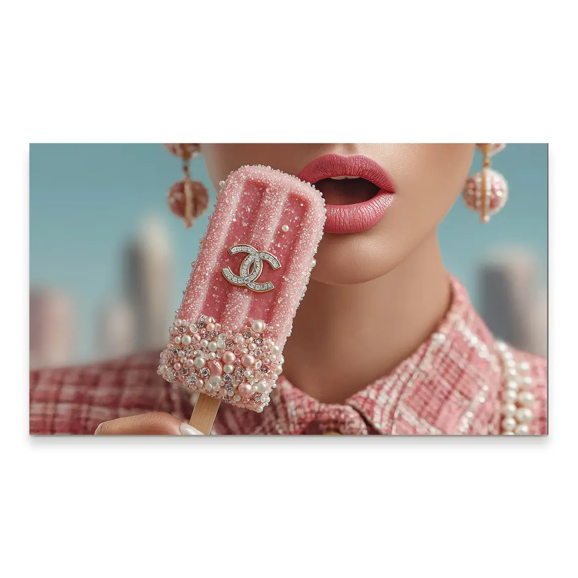 Coco Ice Art Aludibond Bild