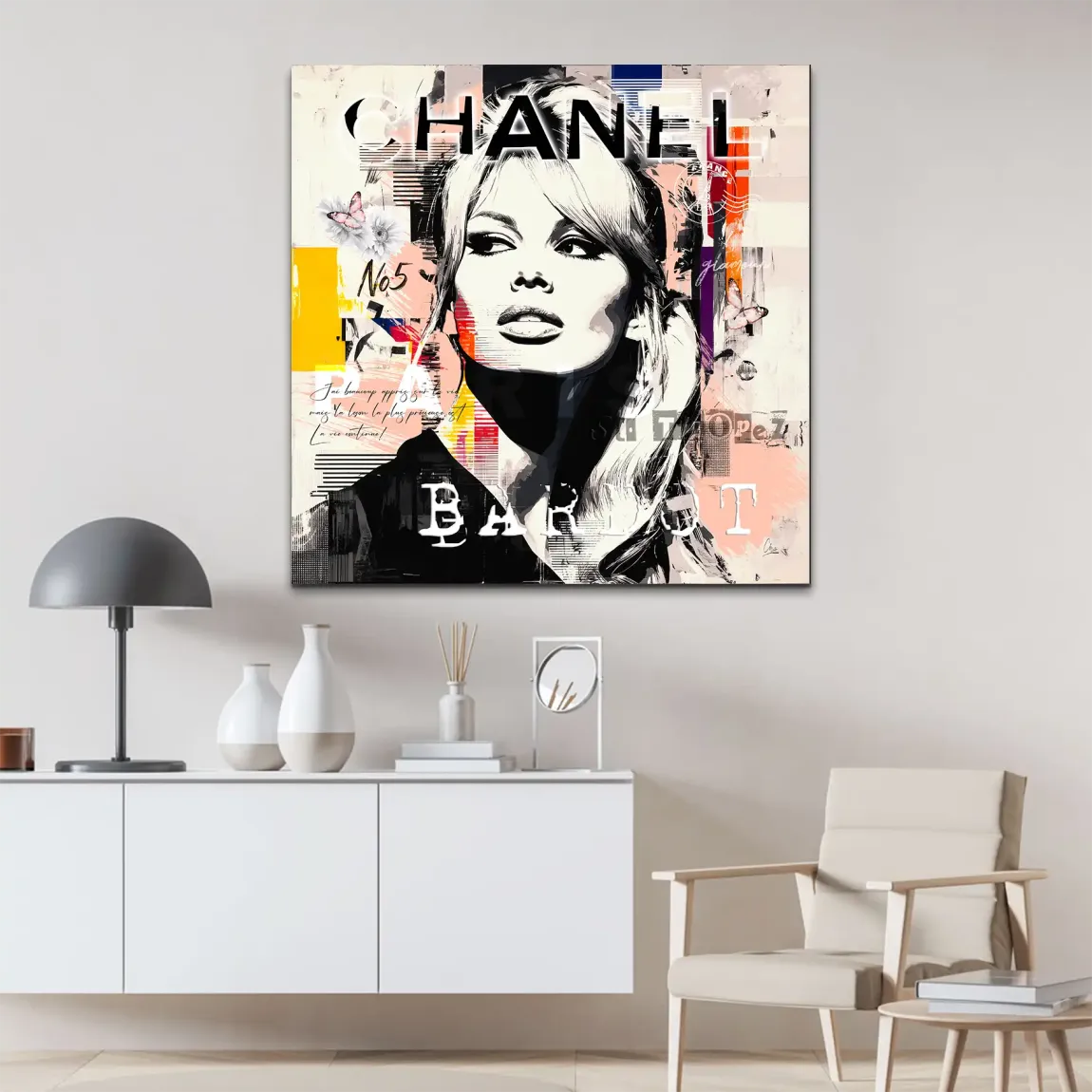 Bardot Ikone Alu Dibond Bild