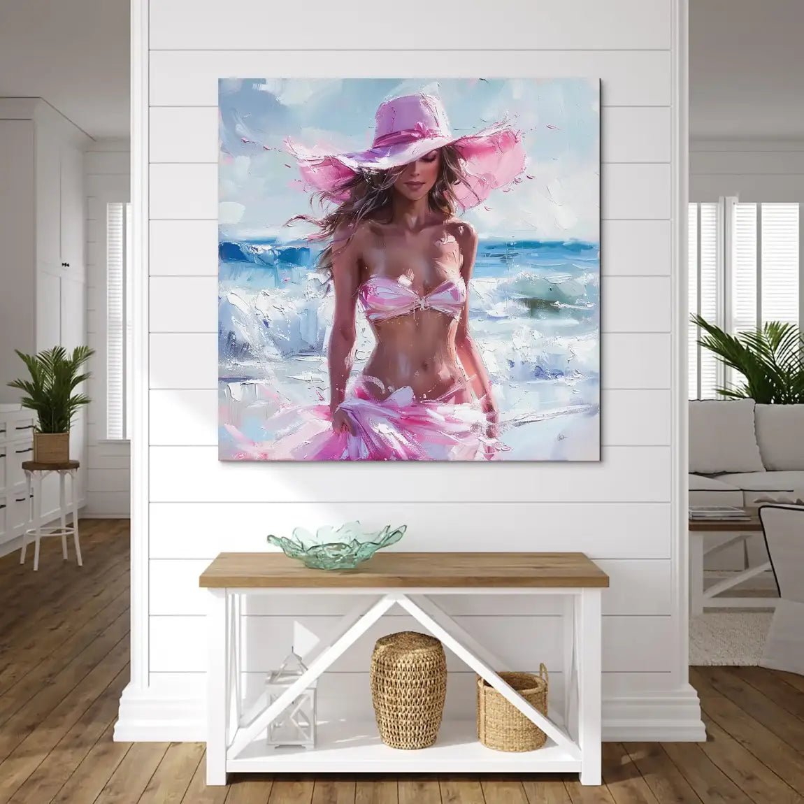 Summer Beach Beauty Nr.2 Alu Dibond Bild INGALERIE