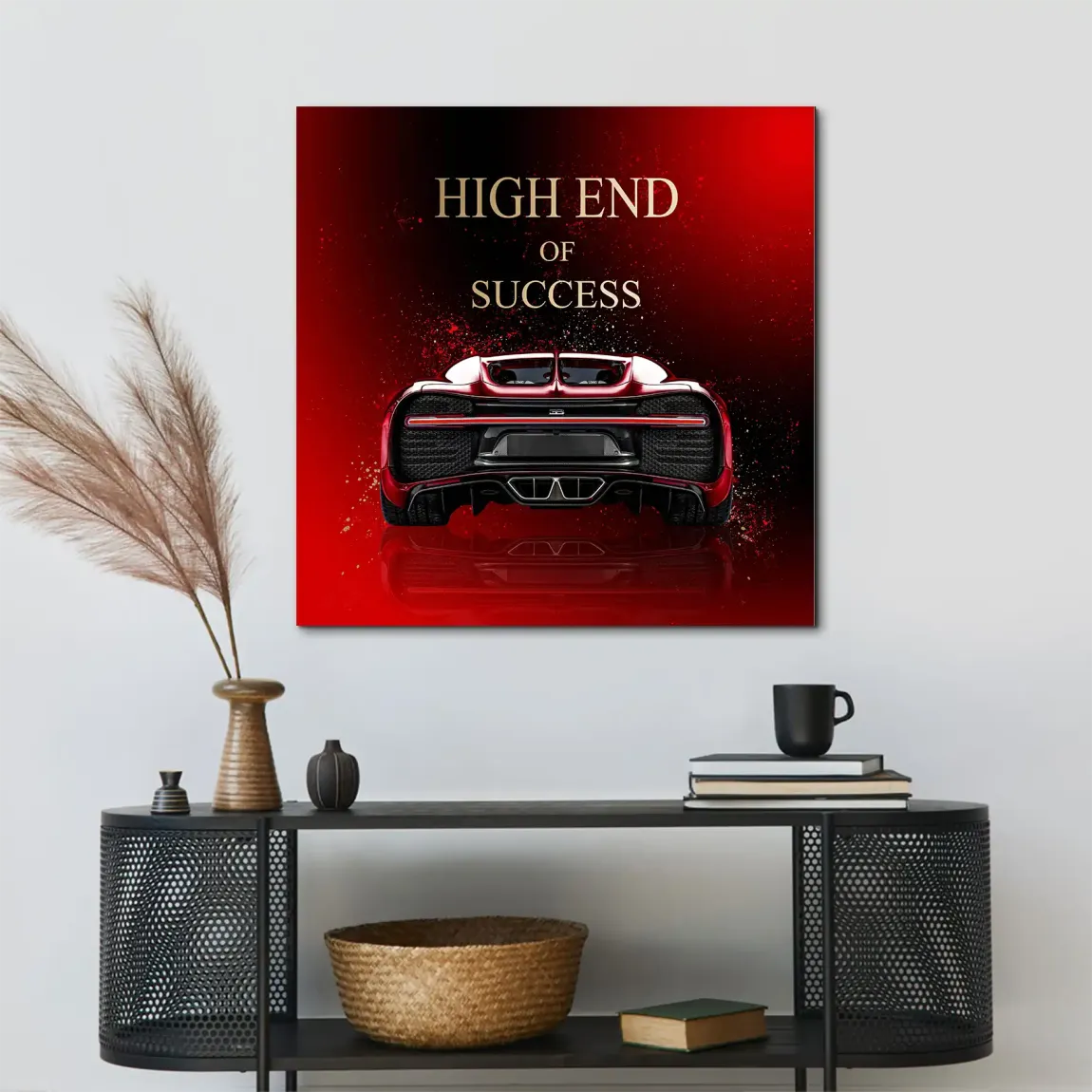 Red Empire Bugatti AluDibond Bild