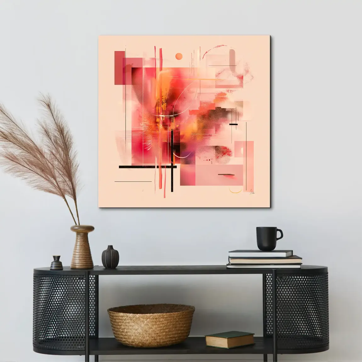 Infinite Glow Alu Dibond Bild