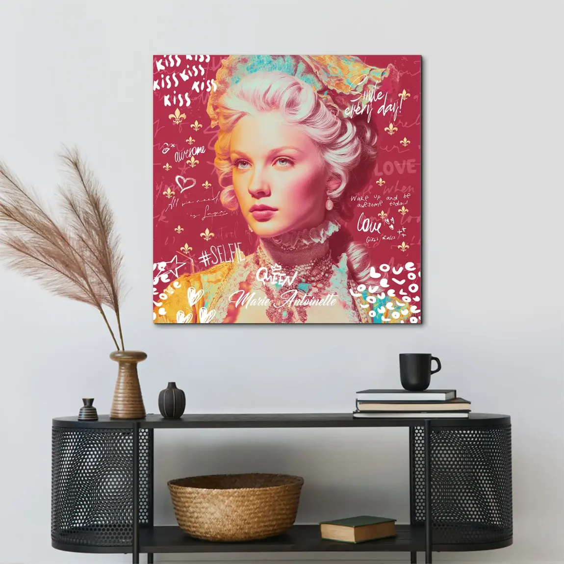 Marie Royal Pop Alu Dibond Bild