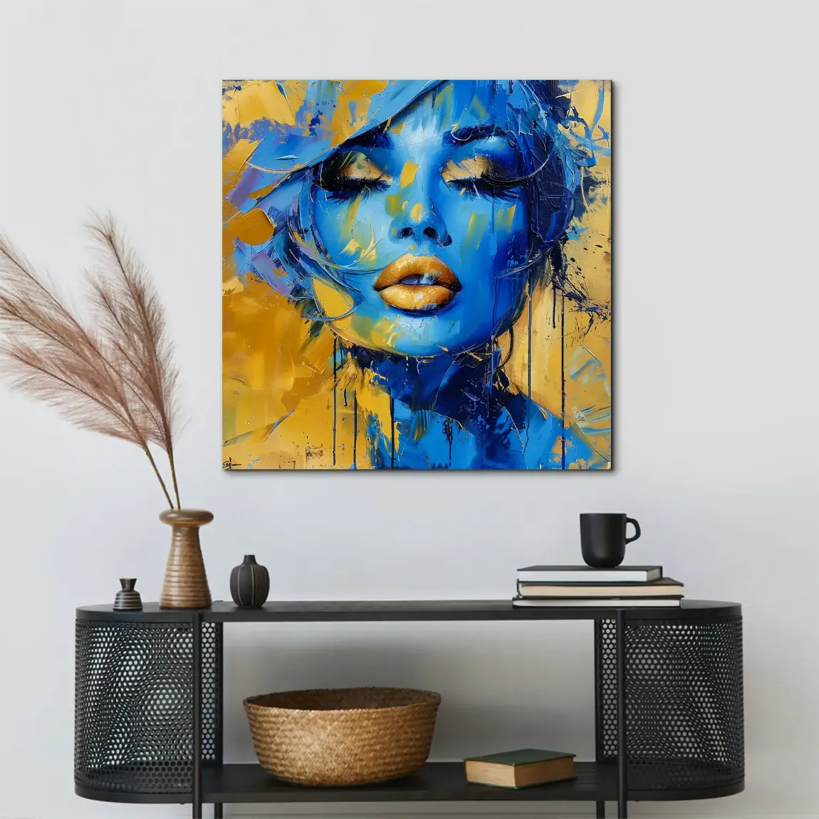 La Donna Alu Dibond Bild