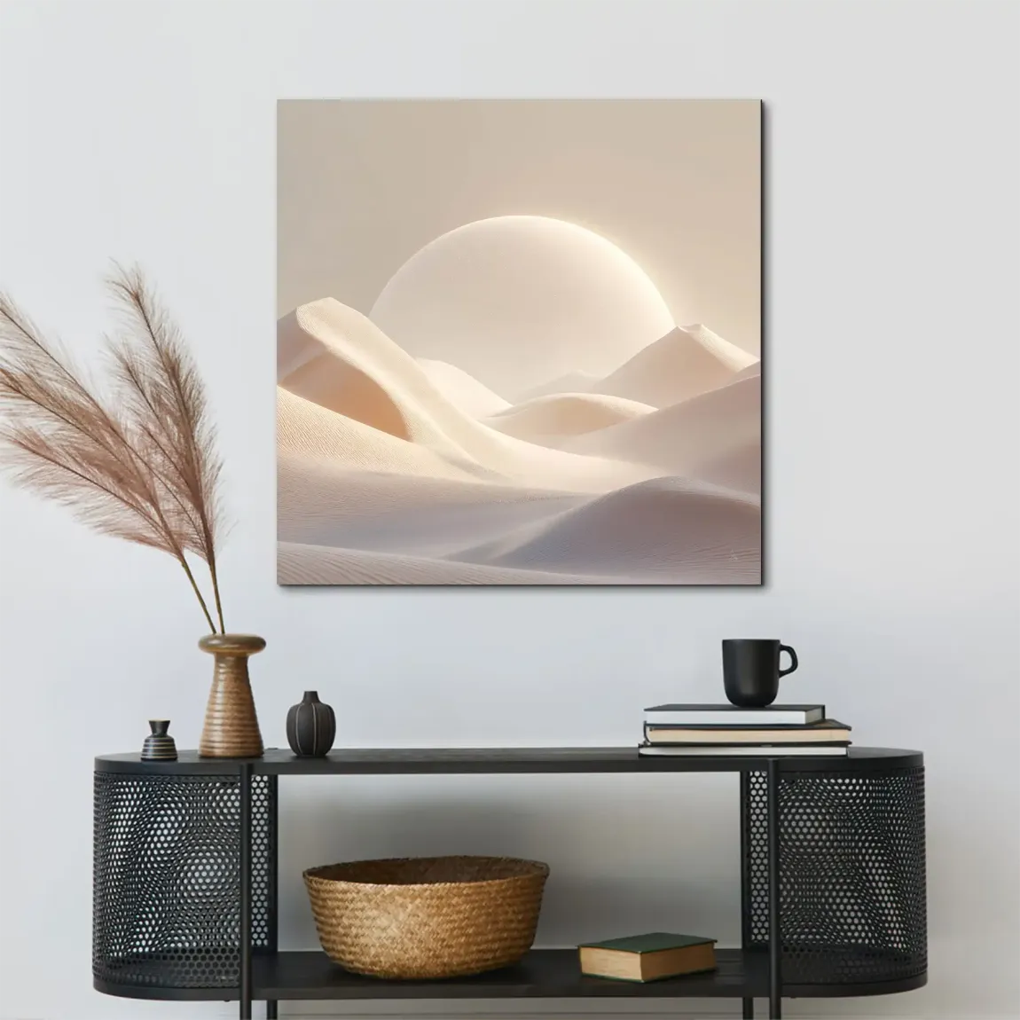 Desert Light Alu Dibond Bild