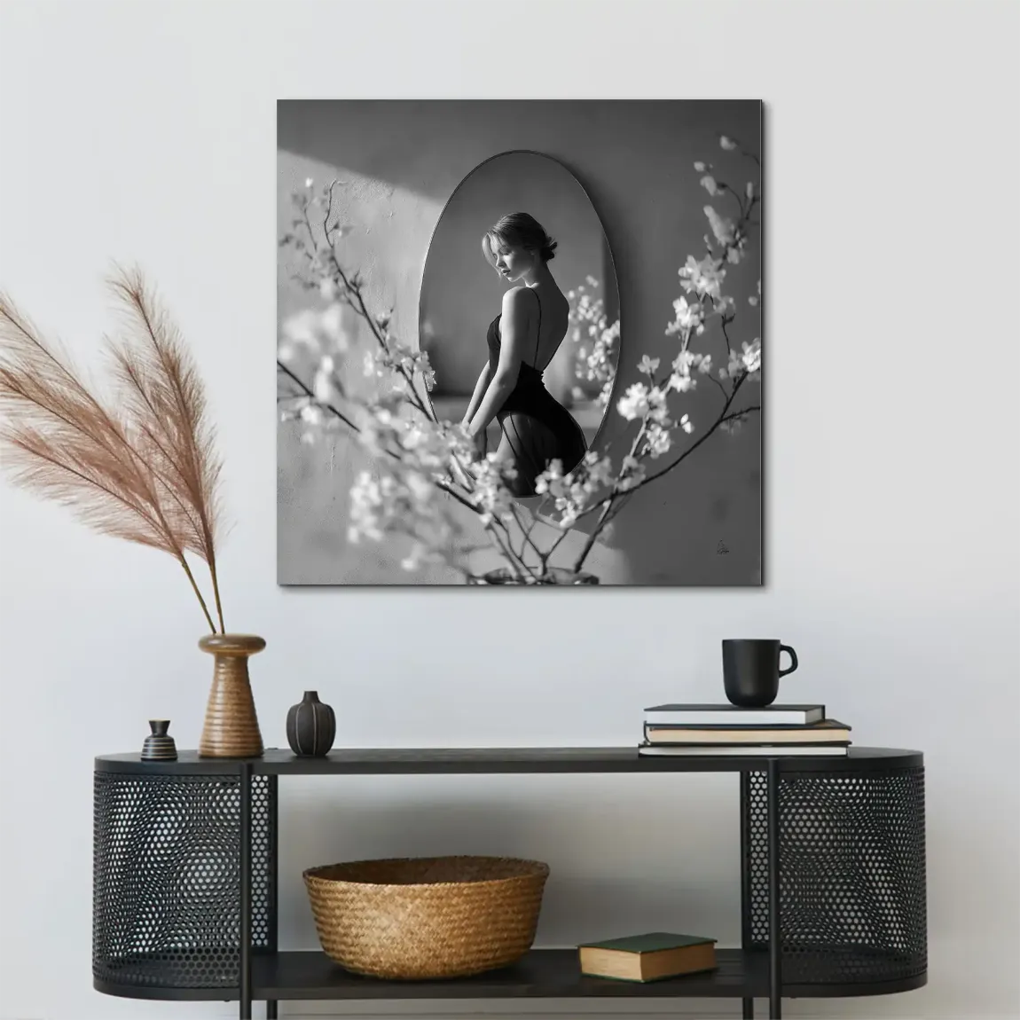 Velvet Muse Alu Dibond Bild