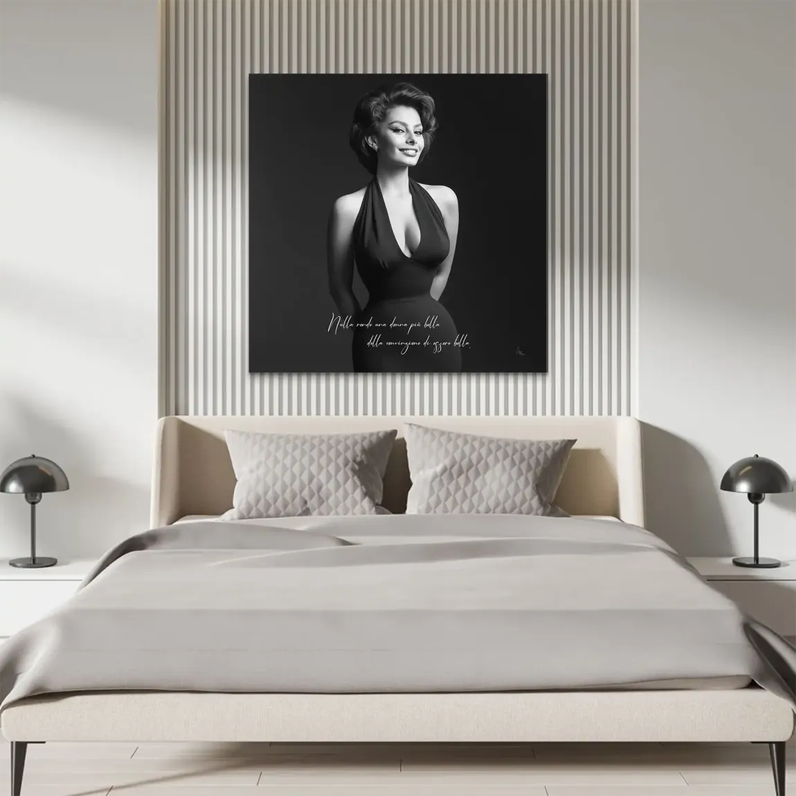Sophia Diva Alu Dibond Wandbild