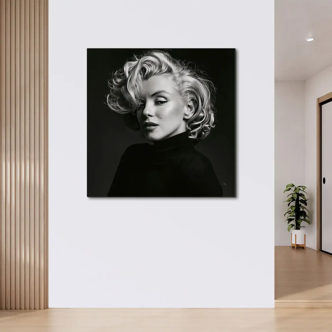 Marilyn Elegance Alu Dibond Wandbild