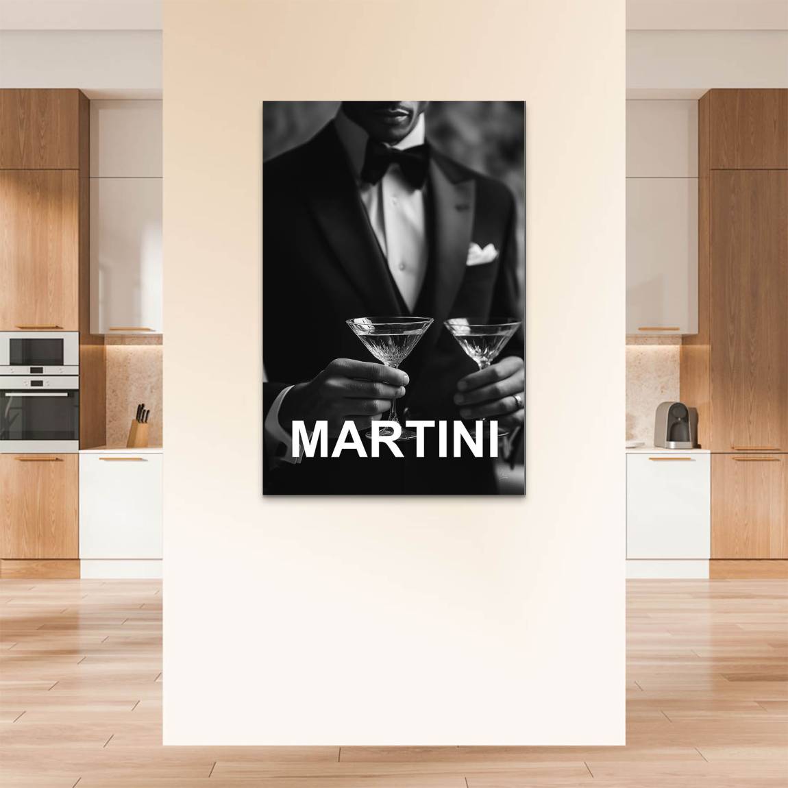 Martini Moment Alu Dibond Bild
