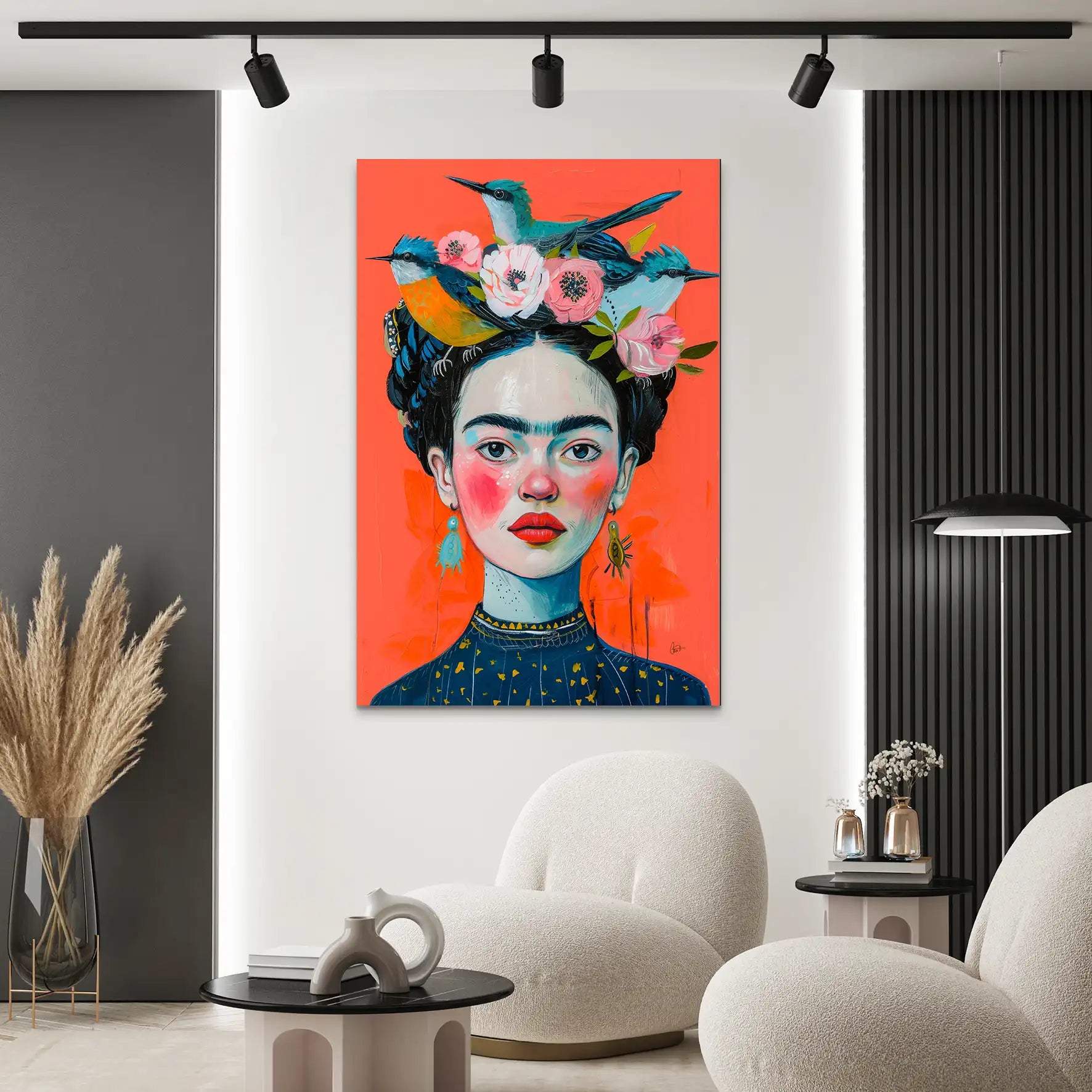 Frida Bird AluDibond Bild INGALERIE