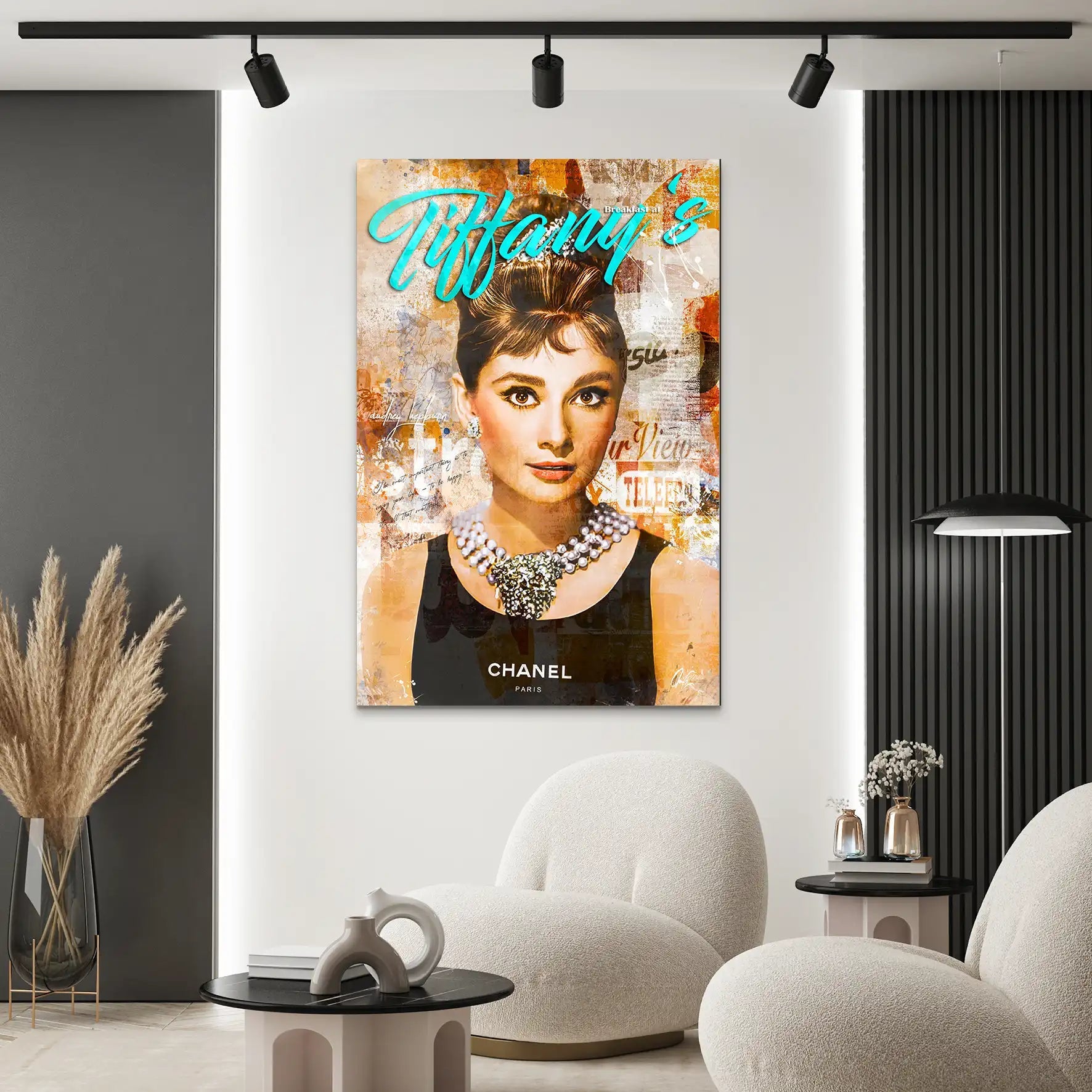 Audrey Tiffany Art AluDibond Bild INGALERIE