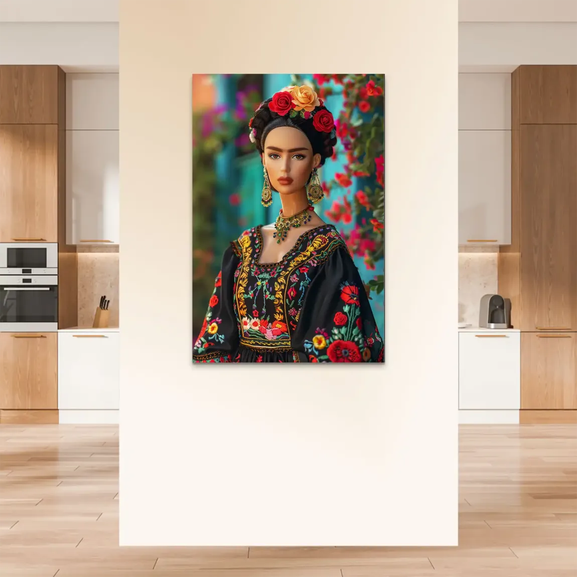 Frida Barbie Alu Dibond Bild