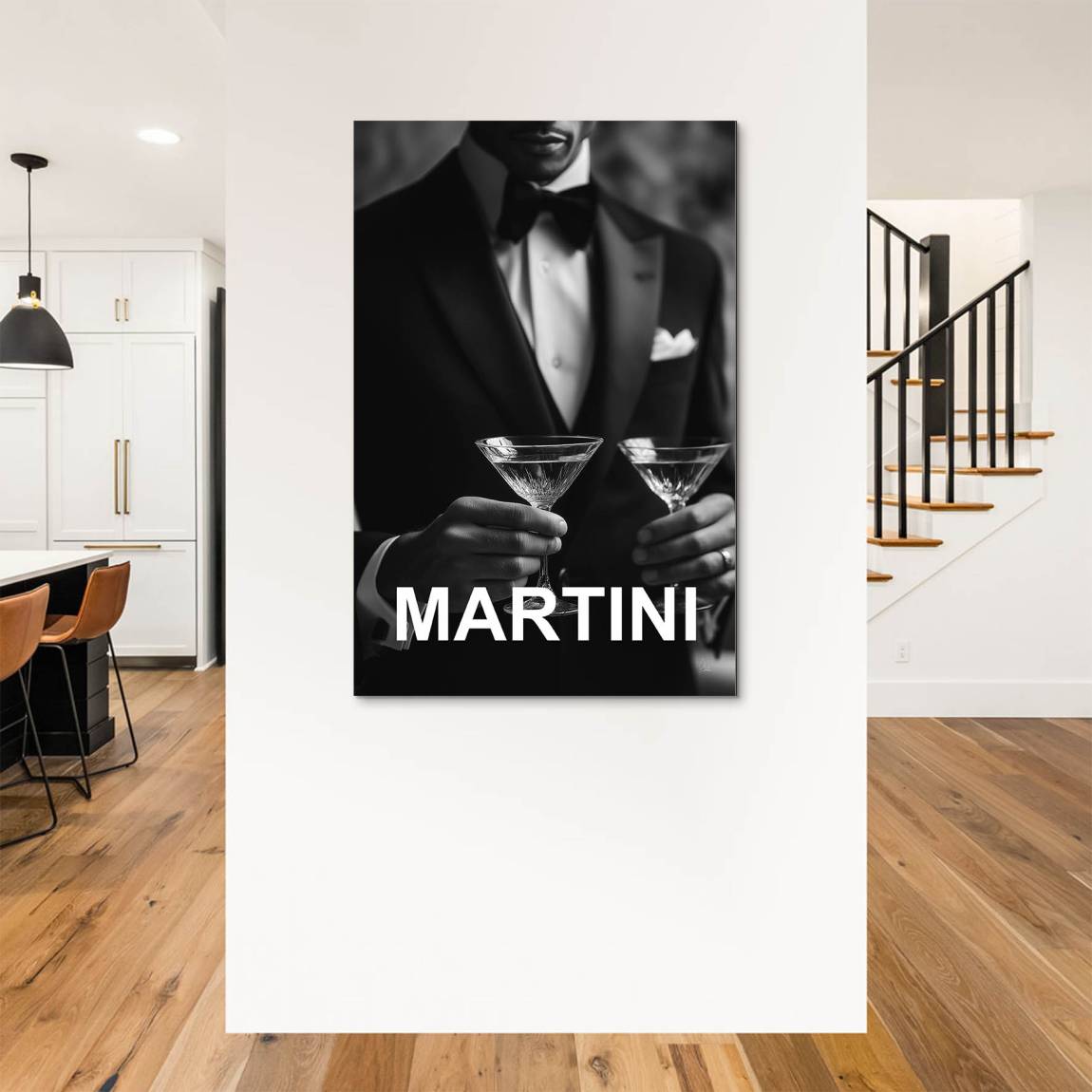 Martini Moment Alu Dibond Bild