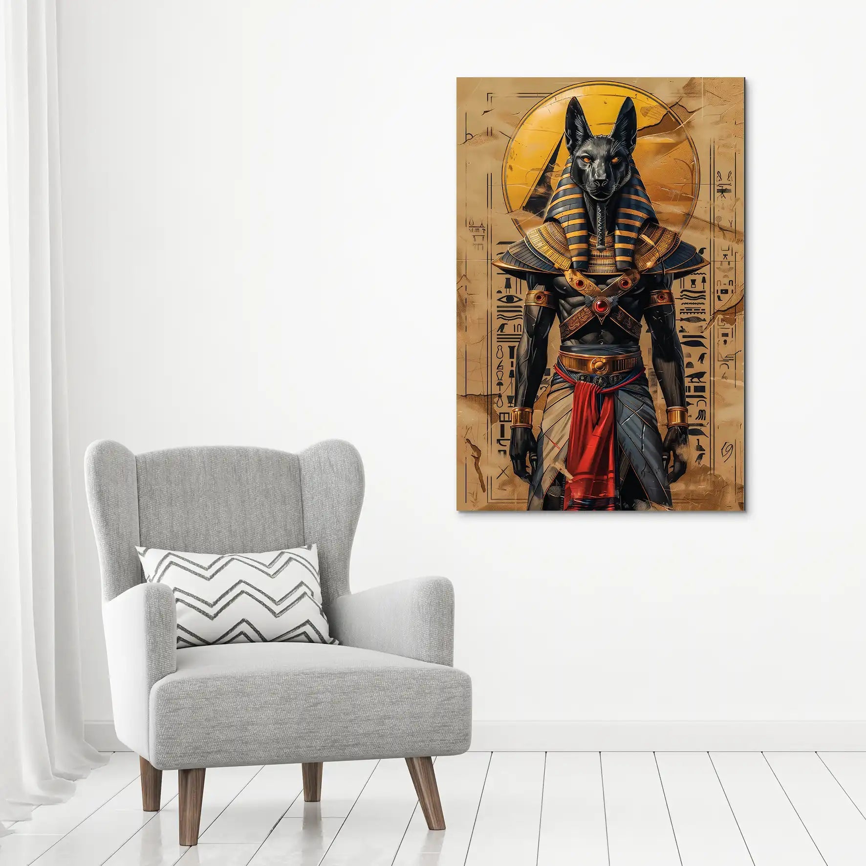 Anubis Modern Style AluDibond Bild INGALERIE