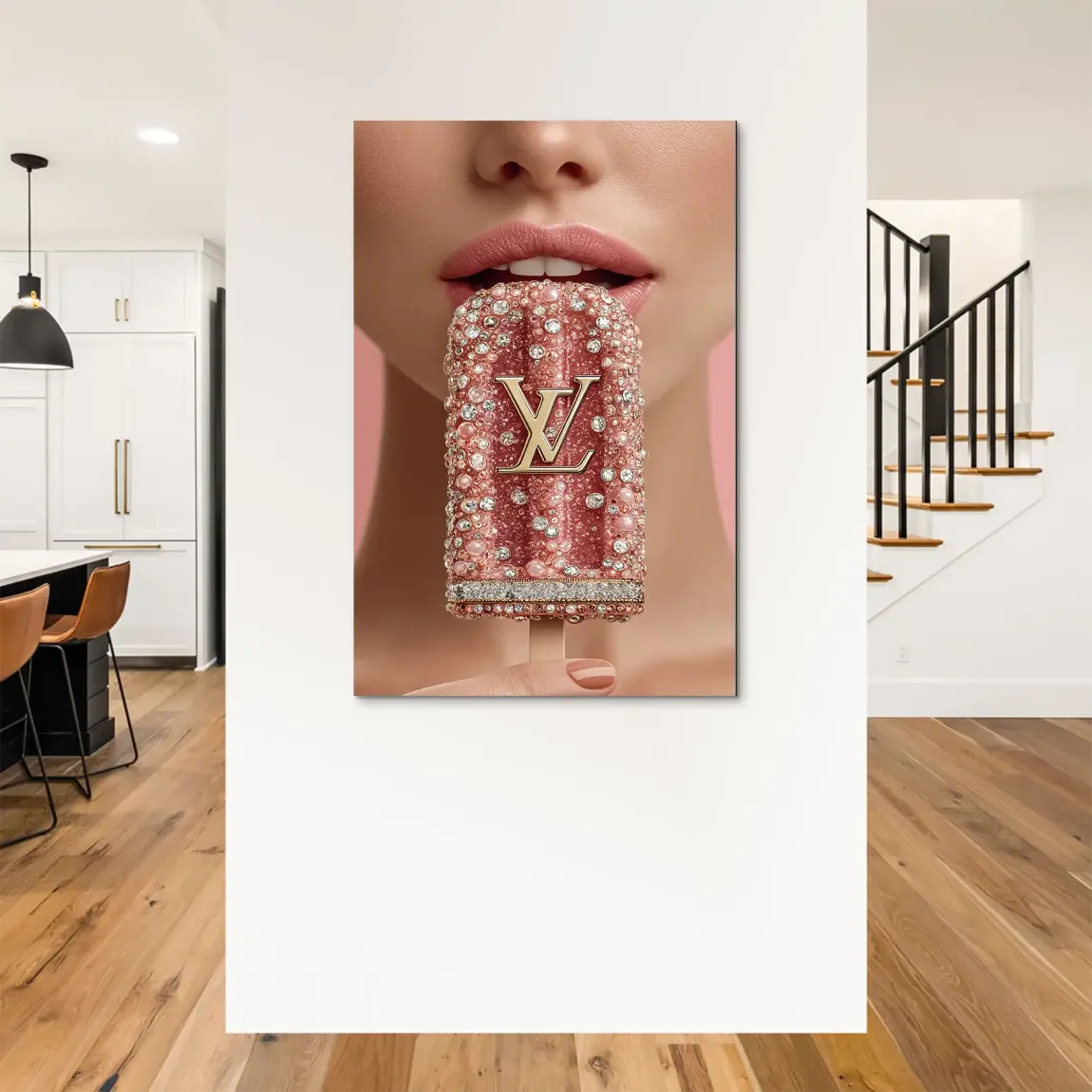 Diamonds and Desire Alu Dibond Bild