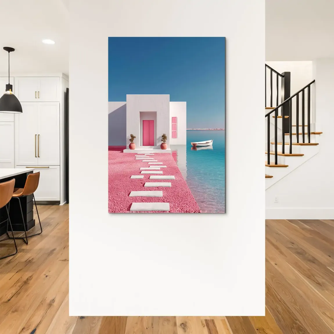 Casa Aurora Alu Dibond Bild