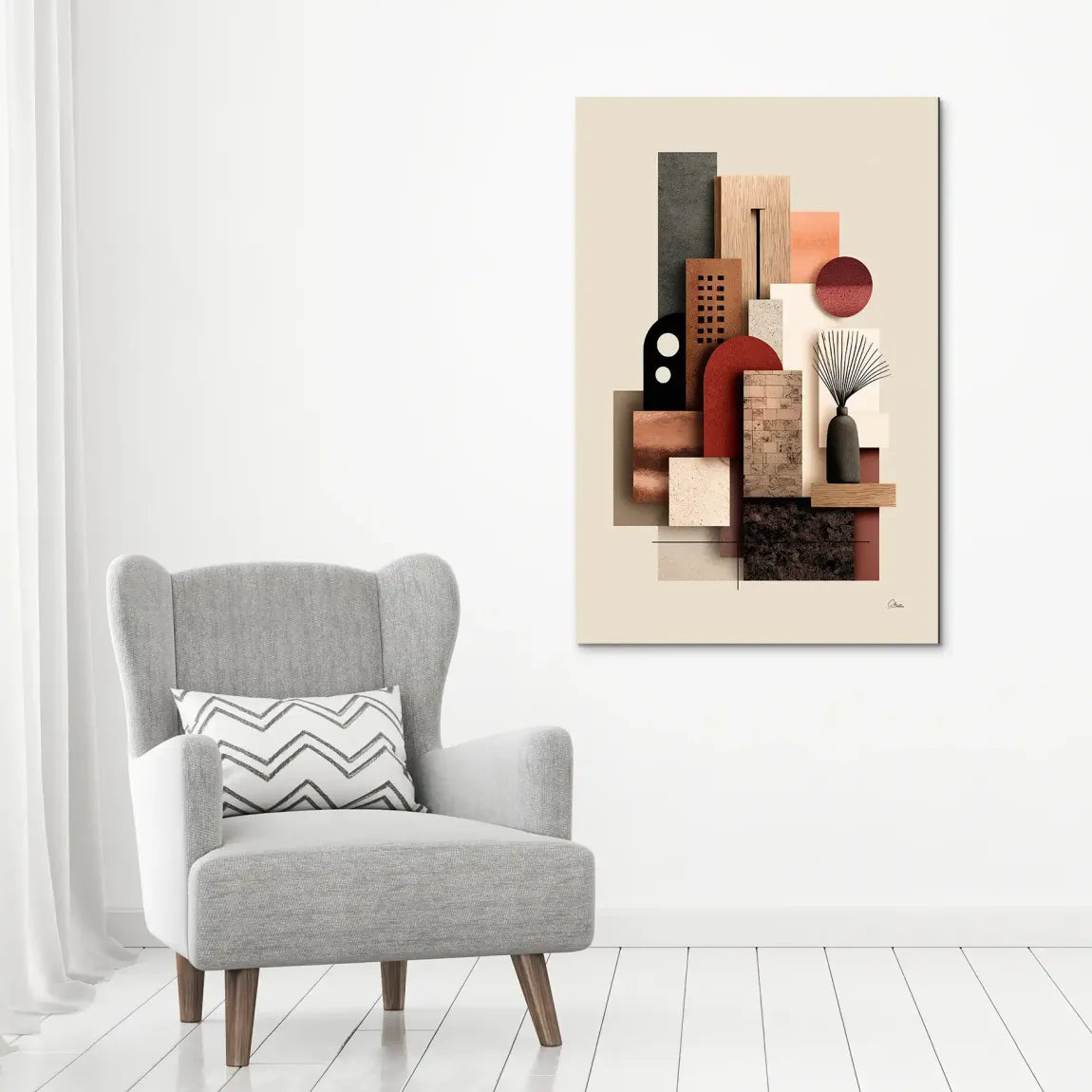 Urban Layers Elegance Alu Dibond Bild INGALERIE