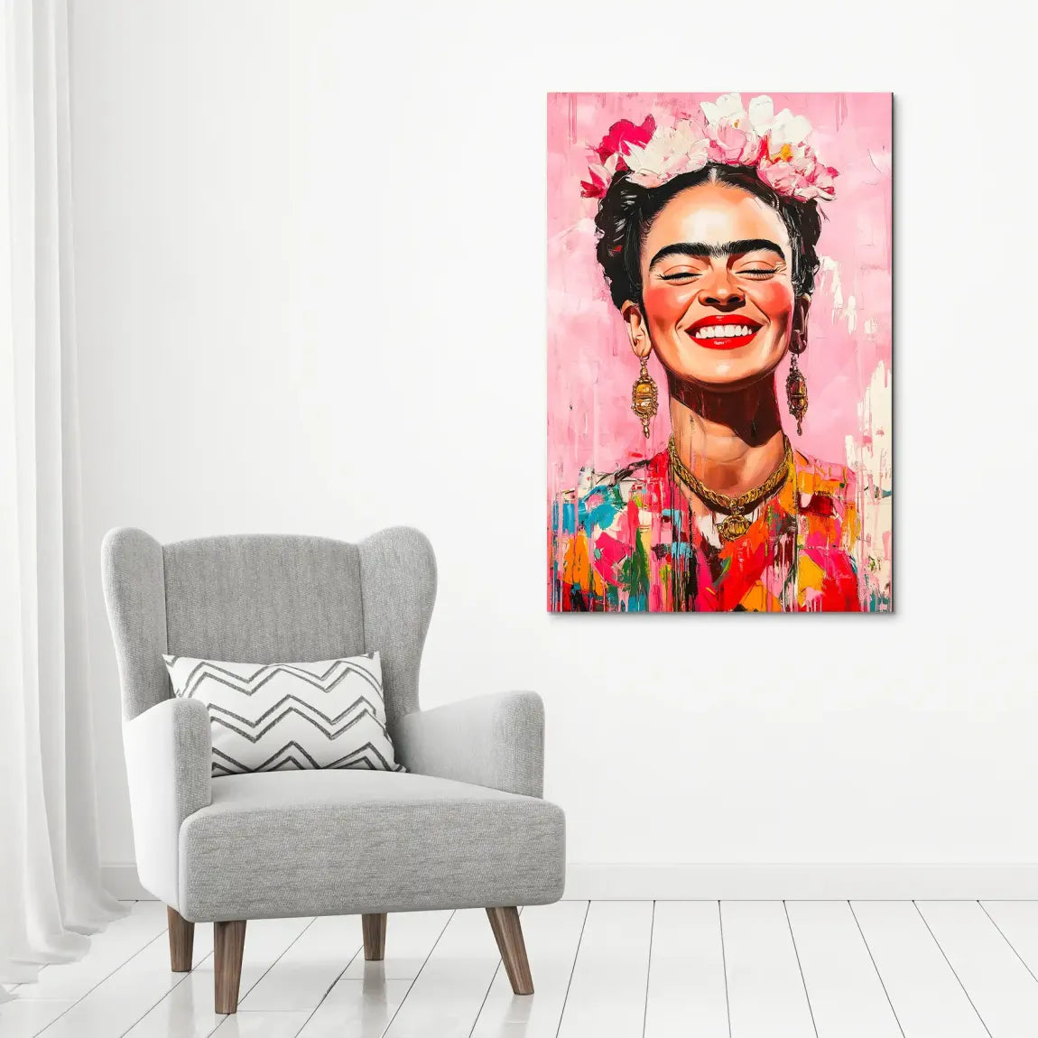 Frida Kahlo Charisma Alu Dibond Bild INGALERIE
