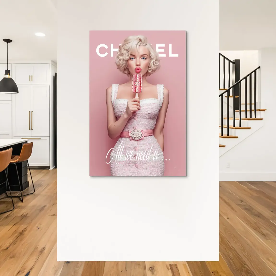 Parisian Delight Alu Dibond Bild