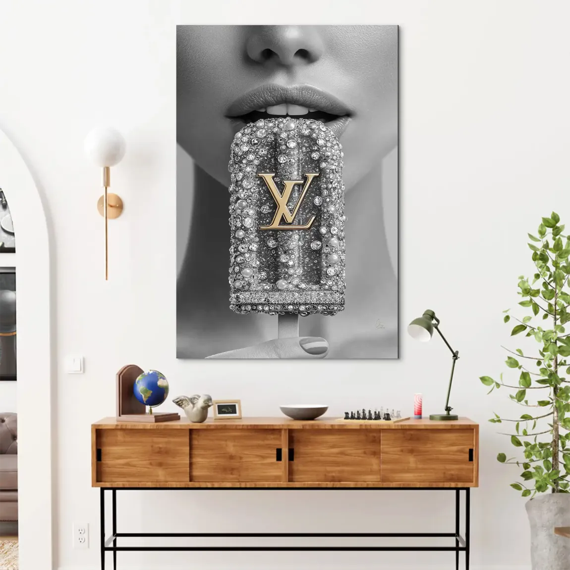 Velvet Desire Alu Dibond Bild