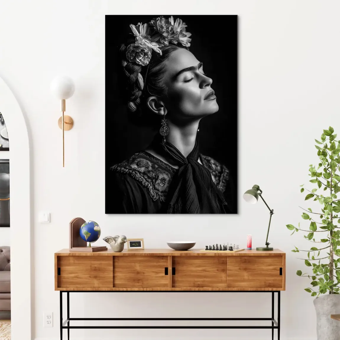 Fridas Stille Alu Dibond Bild