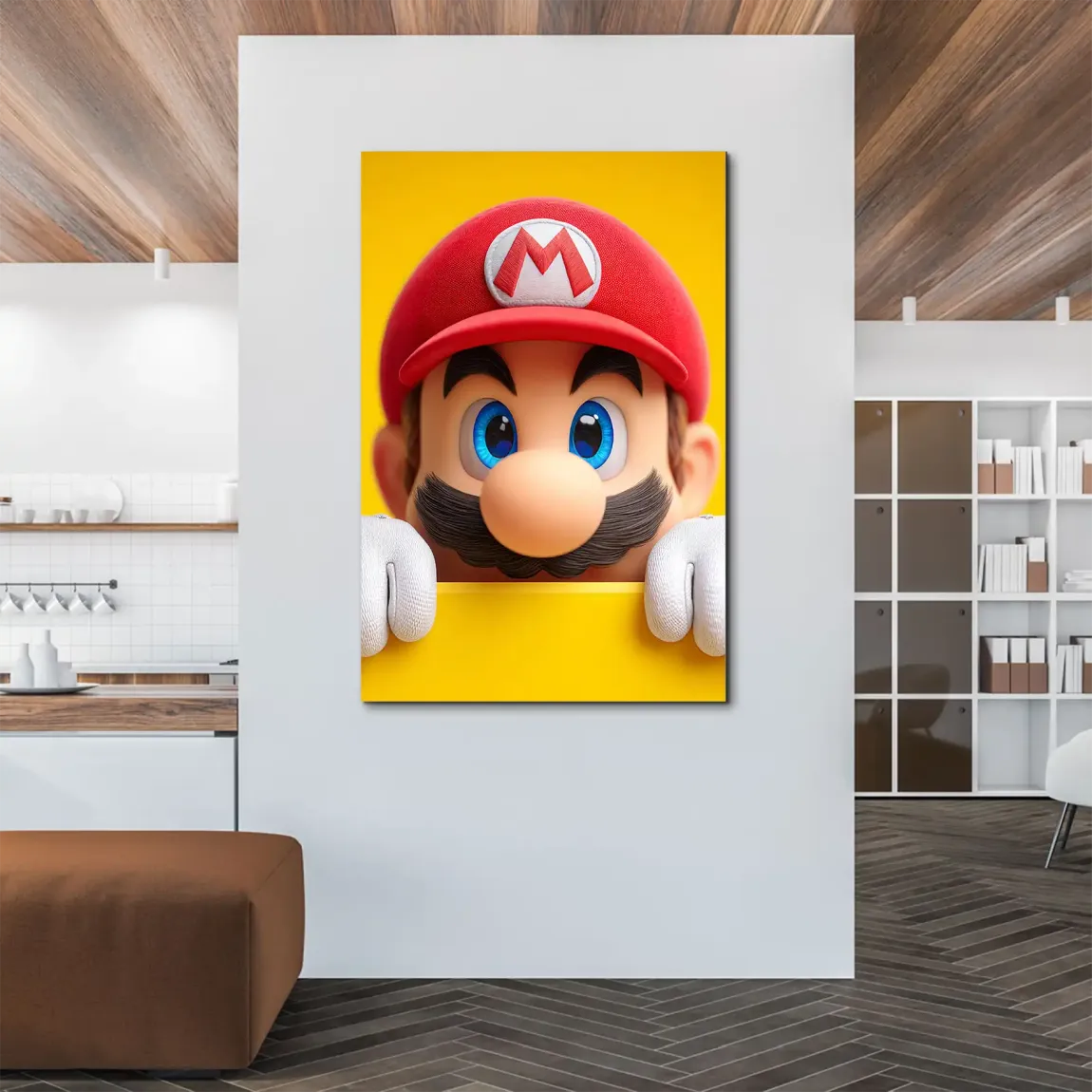 Mario Ikone Alu Dibond Bild
