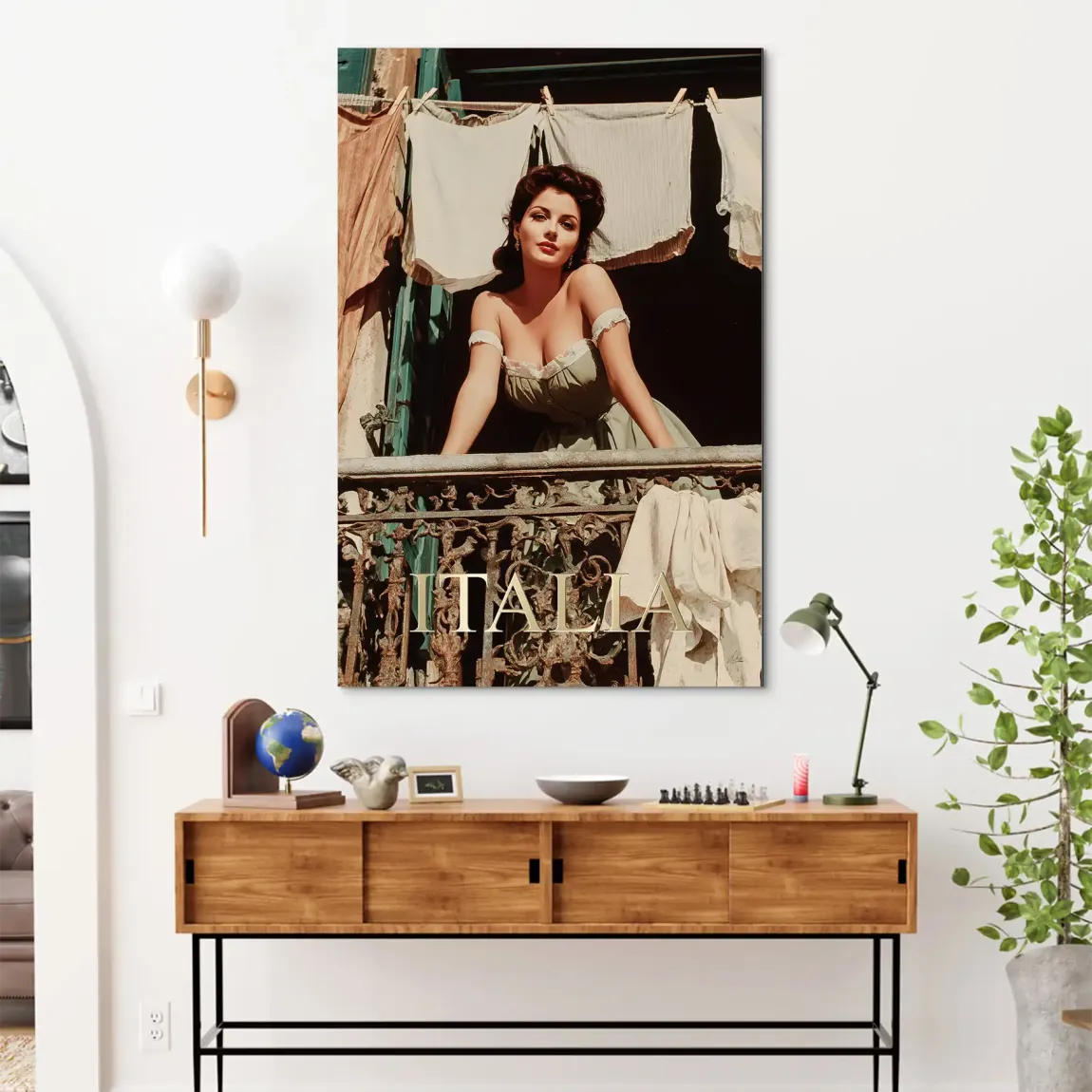 Bella Donna Alu Dibond Bild