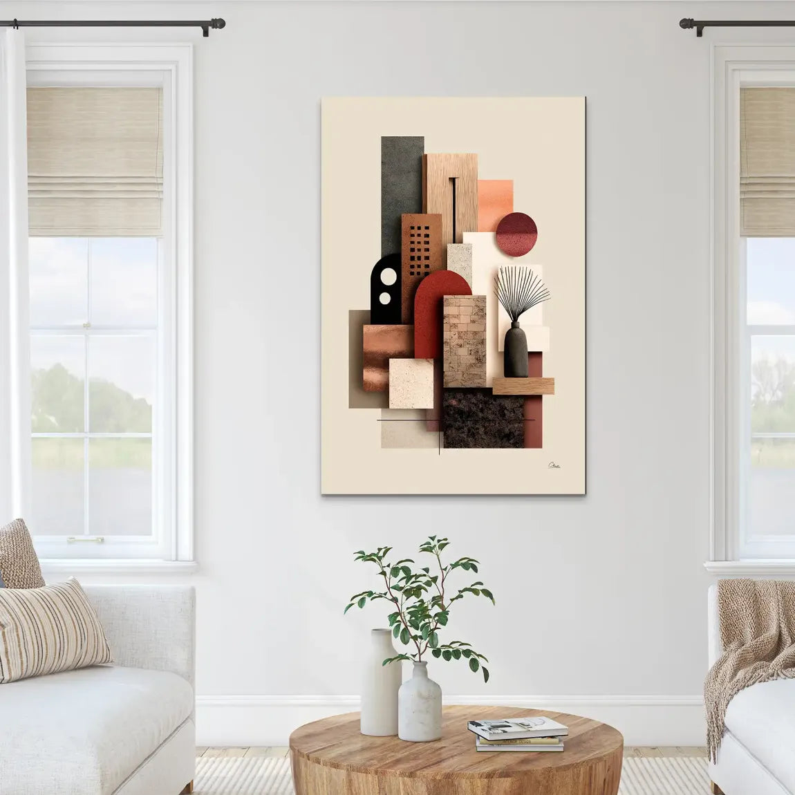 Urban Layers Elegance Alu Dibond Bild INGALERIE