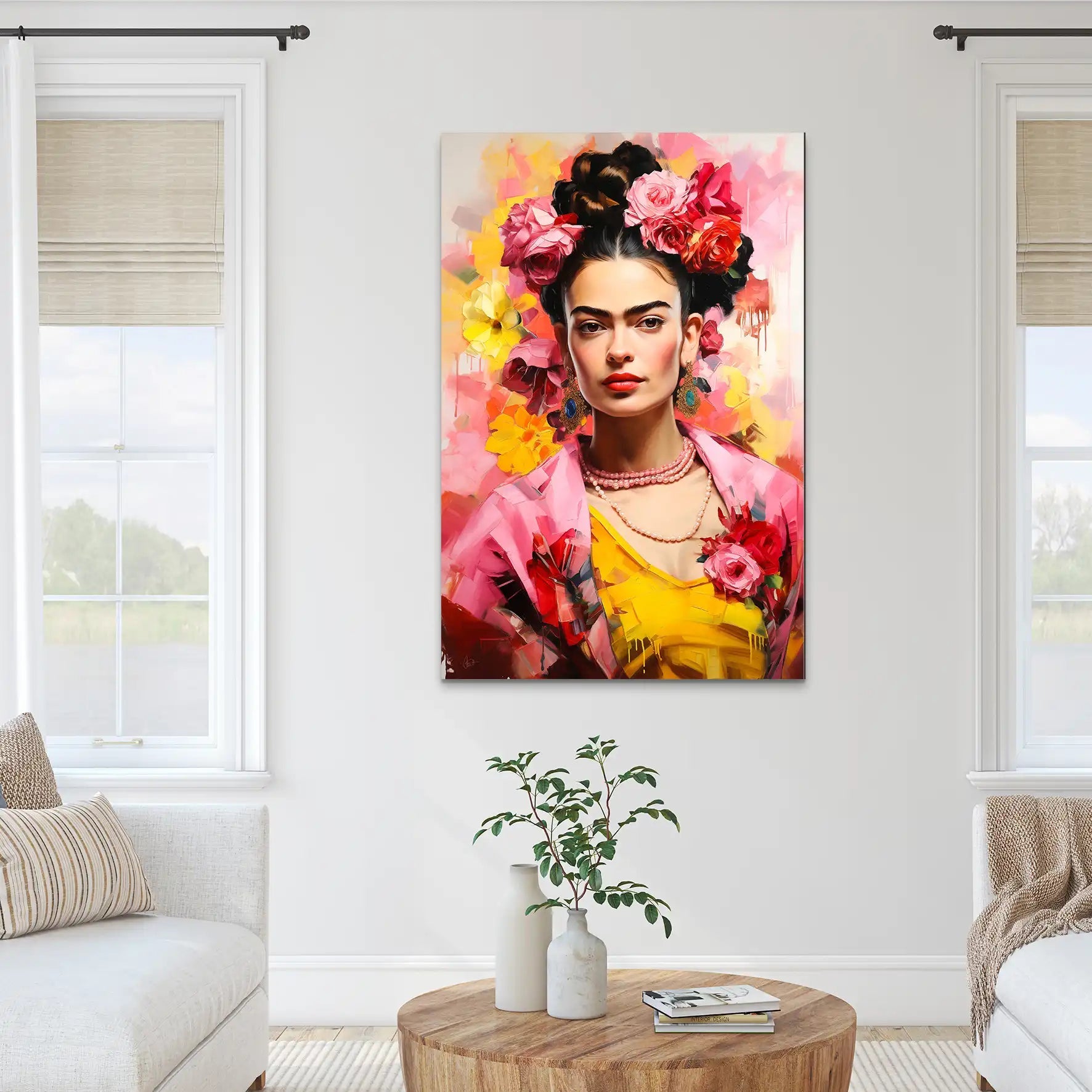 Beauty Frida AluDibond Bild INGALERIE