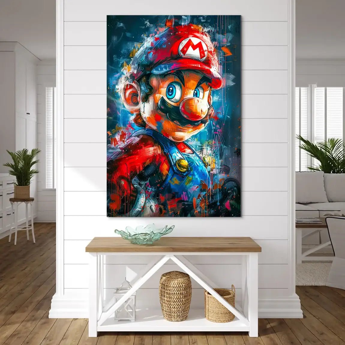 Abstrakt Mario AluDibond Bild INGALERIE