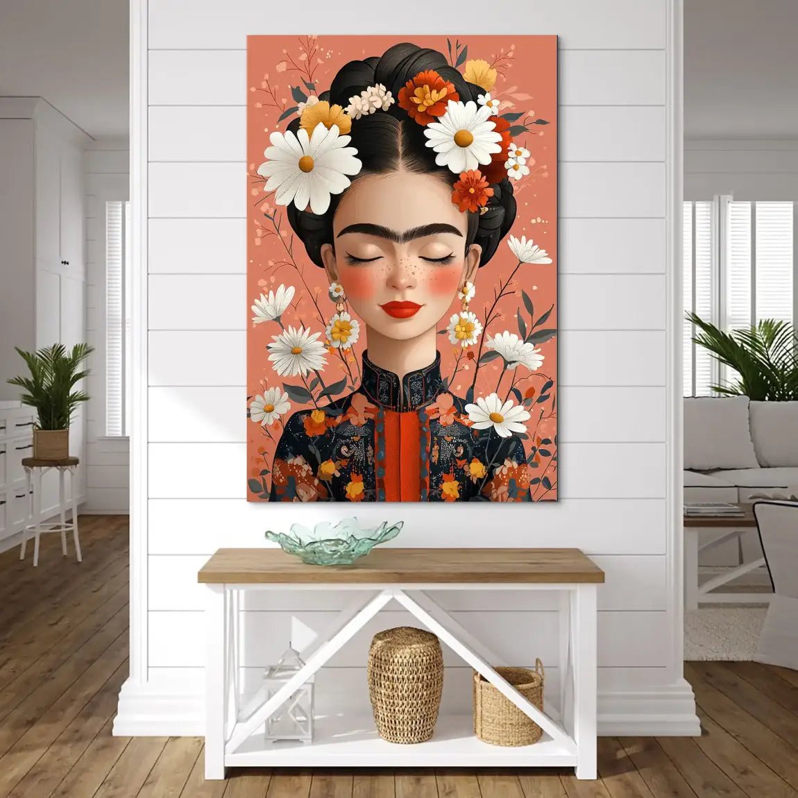 Frida Flower Nr.3 AluDibond Bild INGALERIE