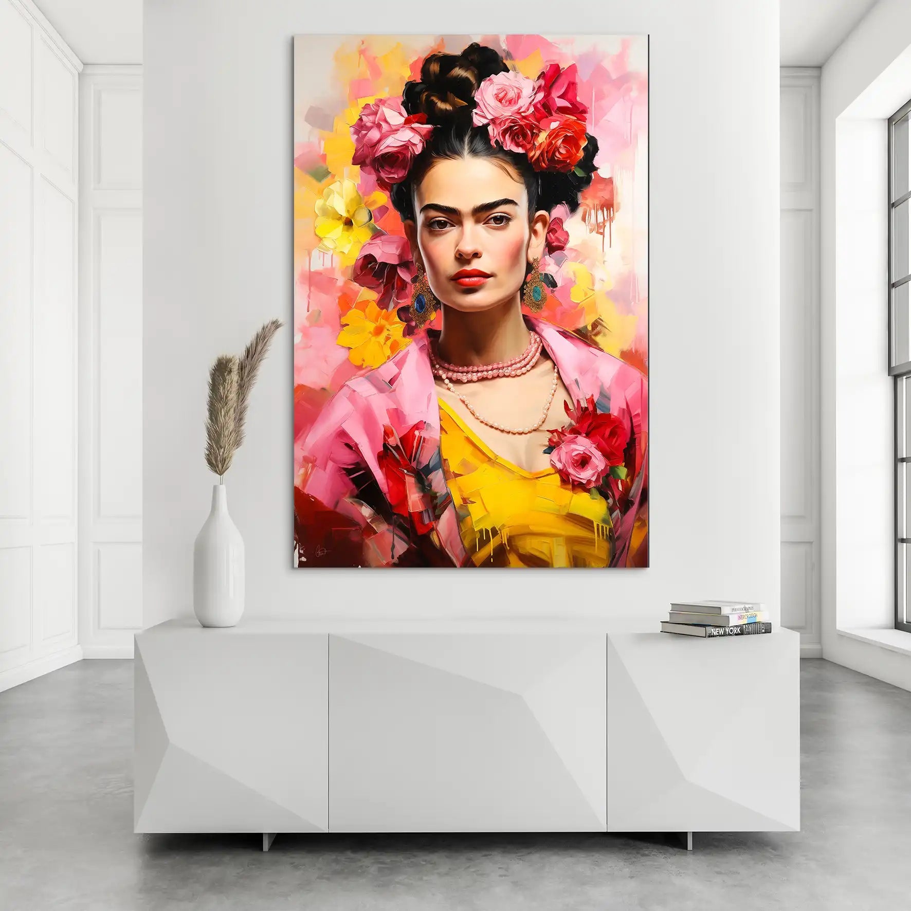 Beauty Frida AluDibond Bild INGALERIE