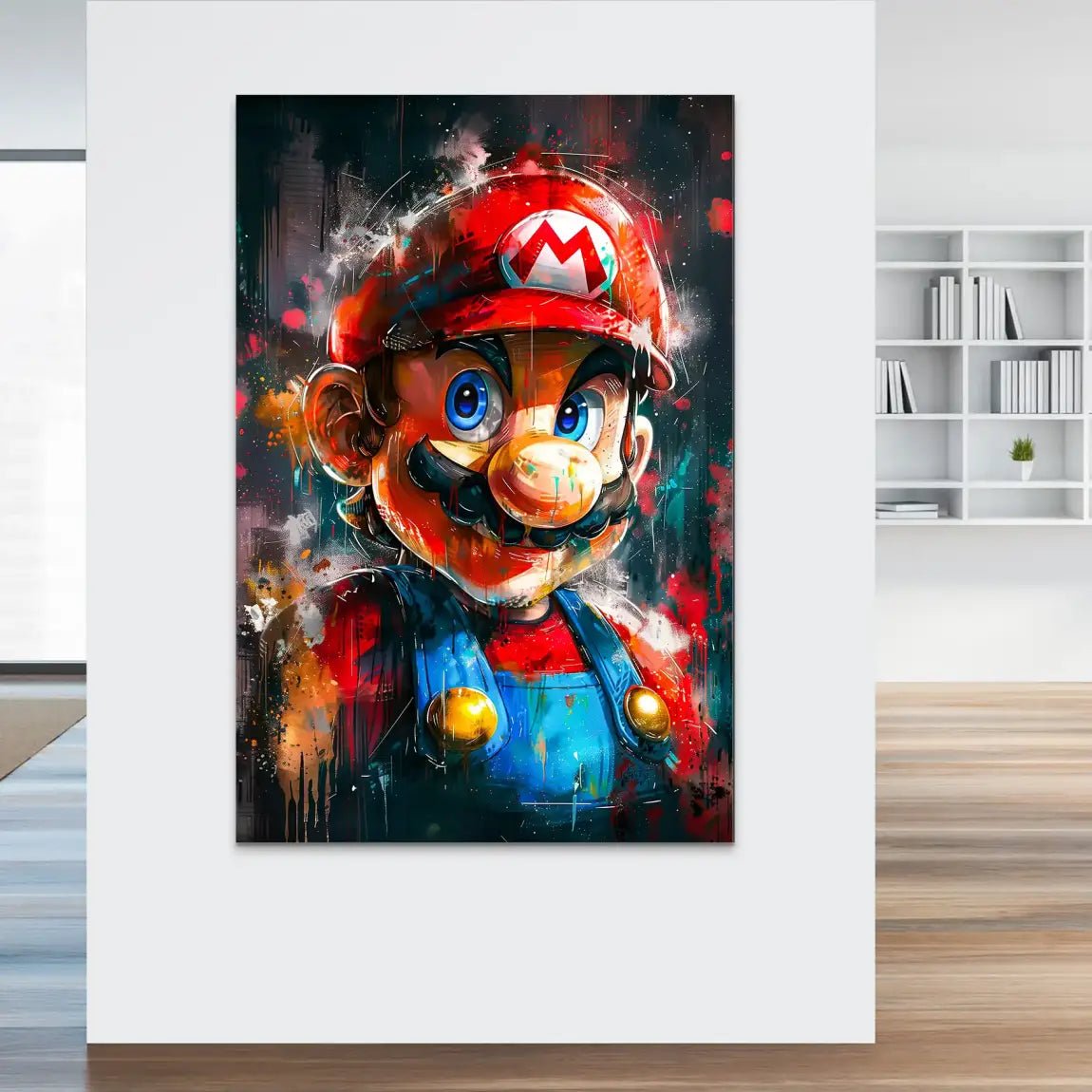 Abstrakt Mario Nr.2 Alu Dibond Bild INGALERIE