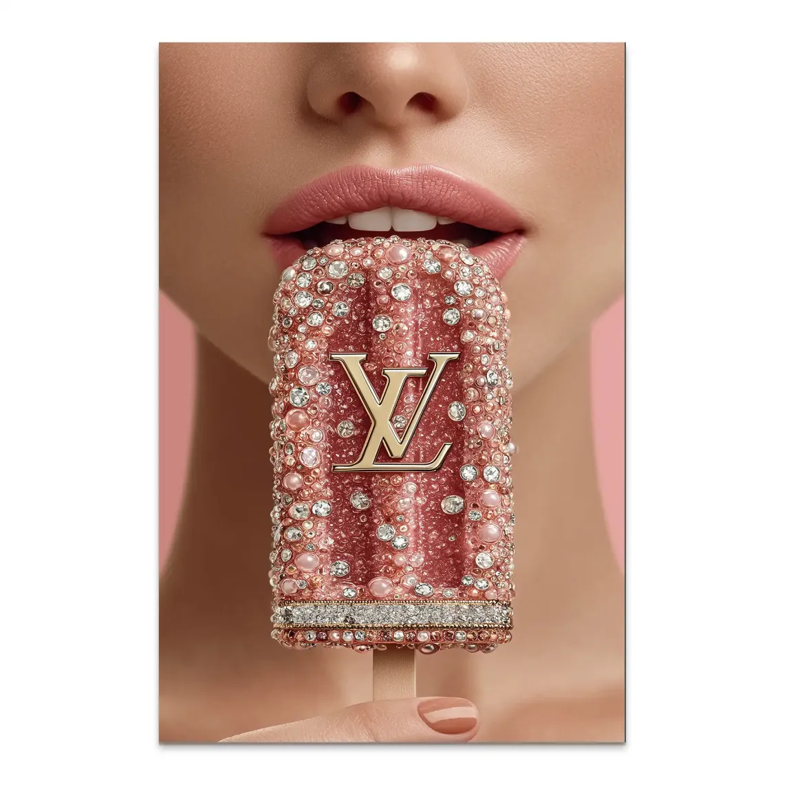 Diamonds and Desire Alu Dibond Bild