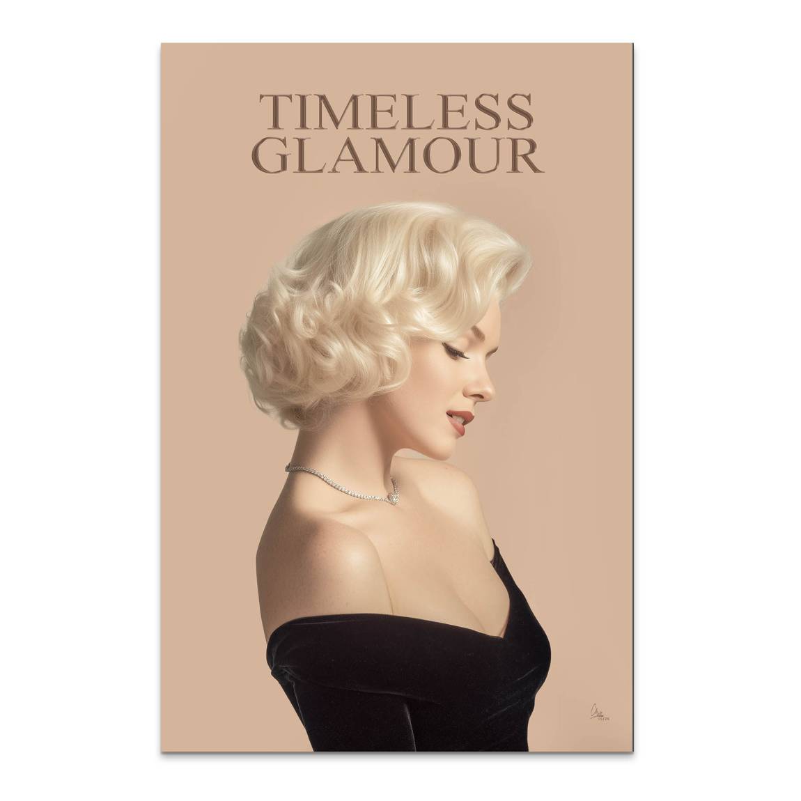 Marilyn Hollywood Grace Alu Dibond Wandbild