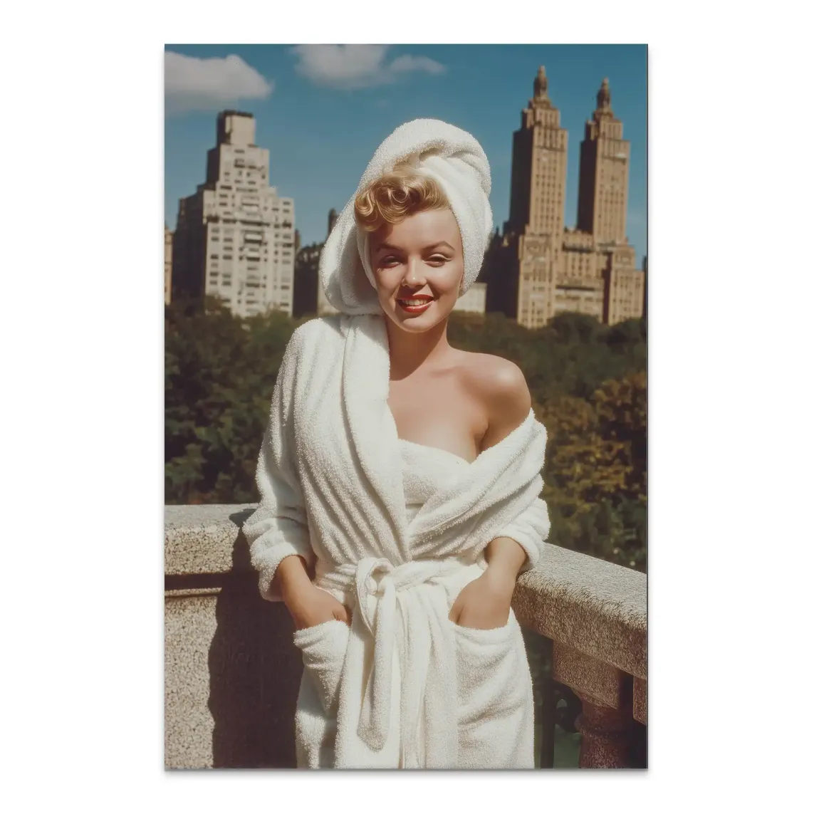 Central Park Charm Alu Dibond Bild