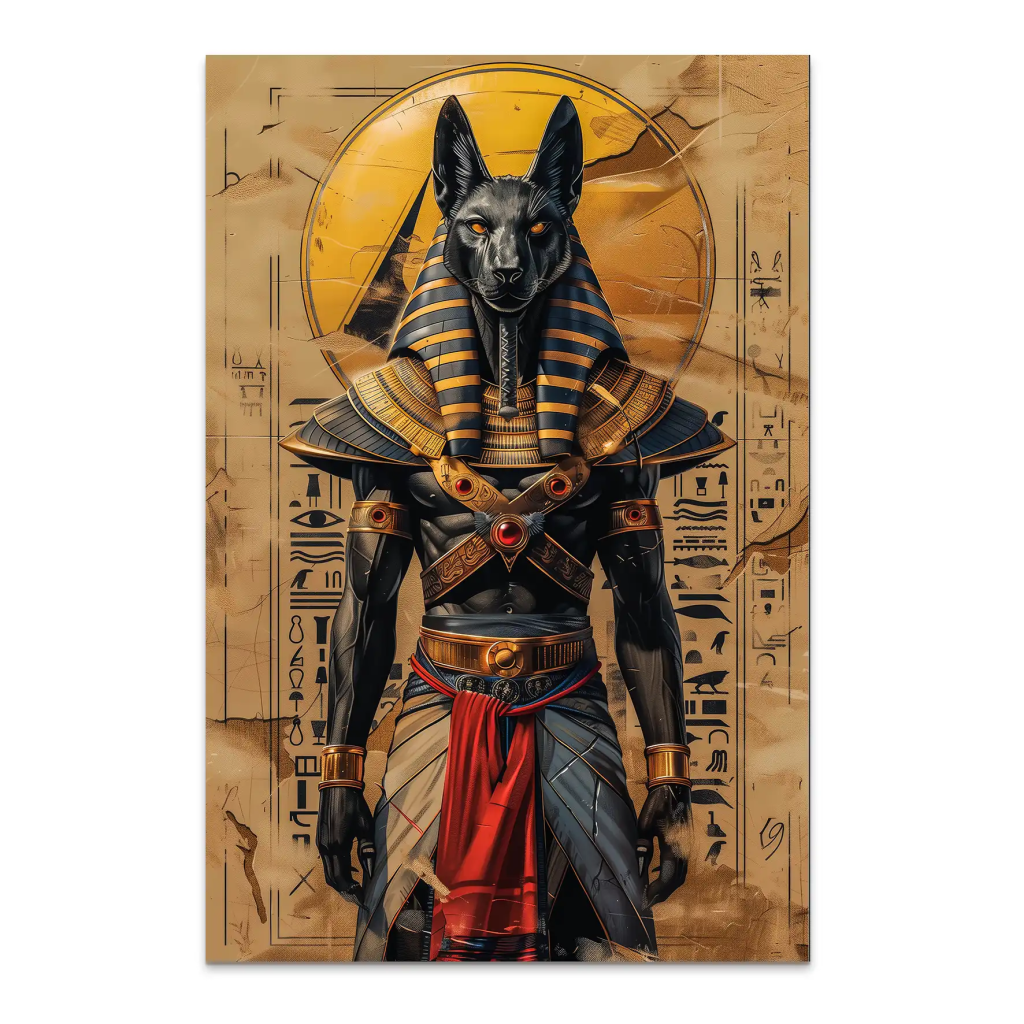 Anubis Modern Style AluDibond Bild INGALERIE