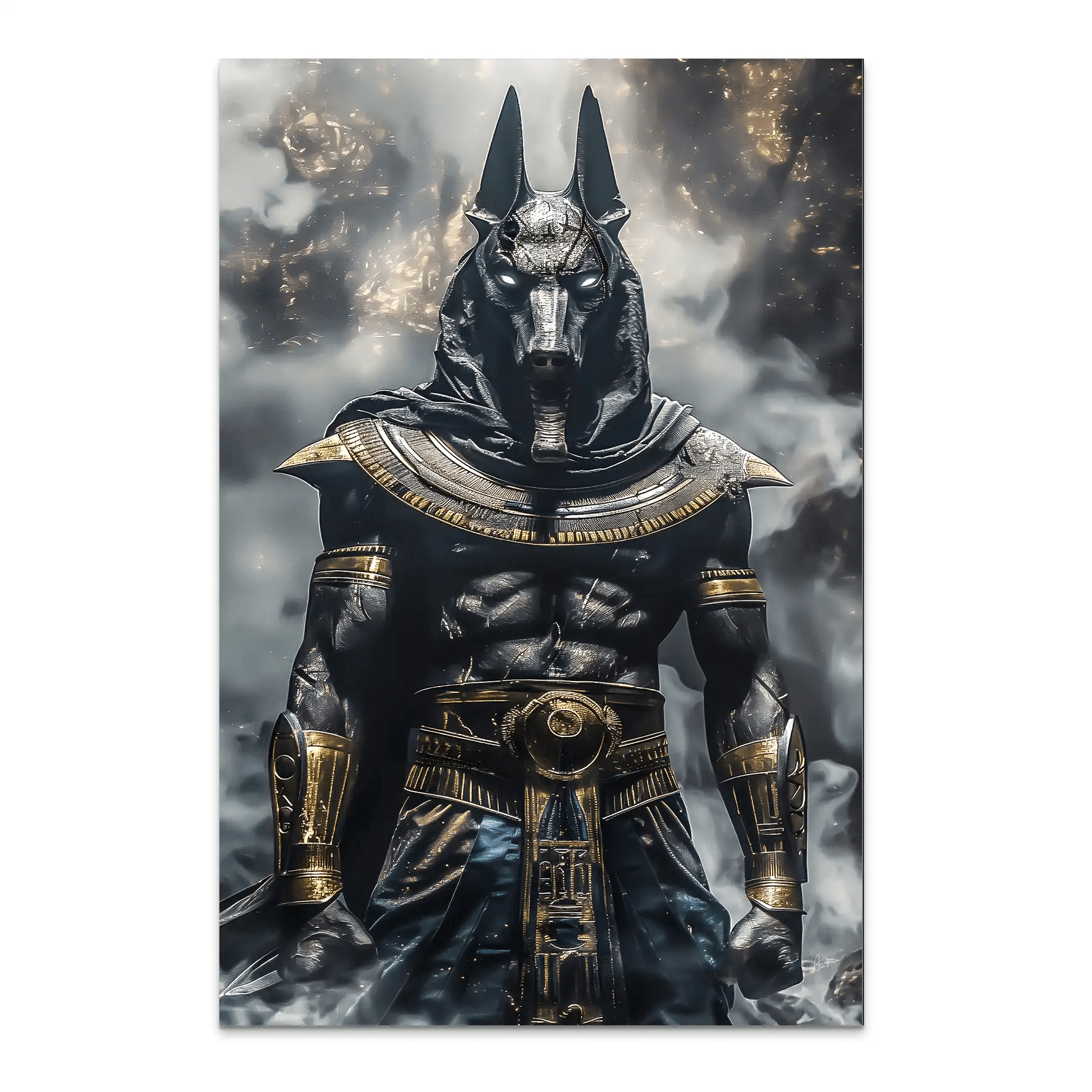 Anubis Dark AluDibond Bild INGALERIE