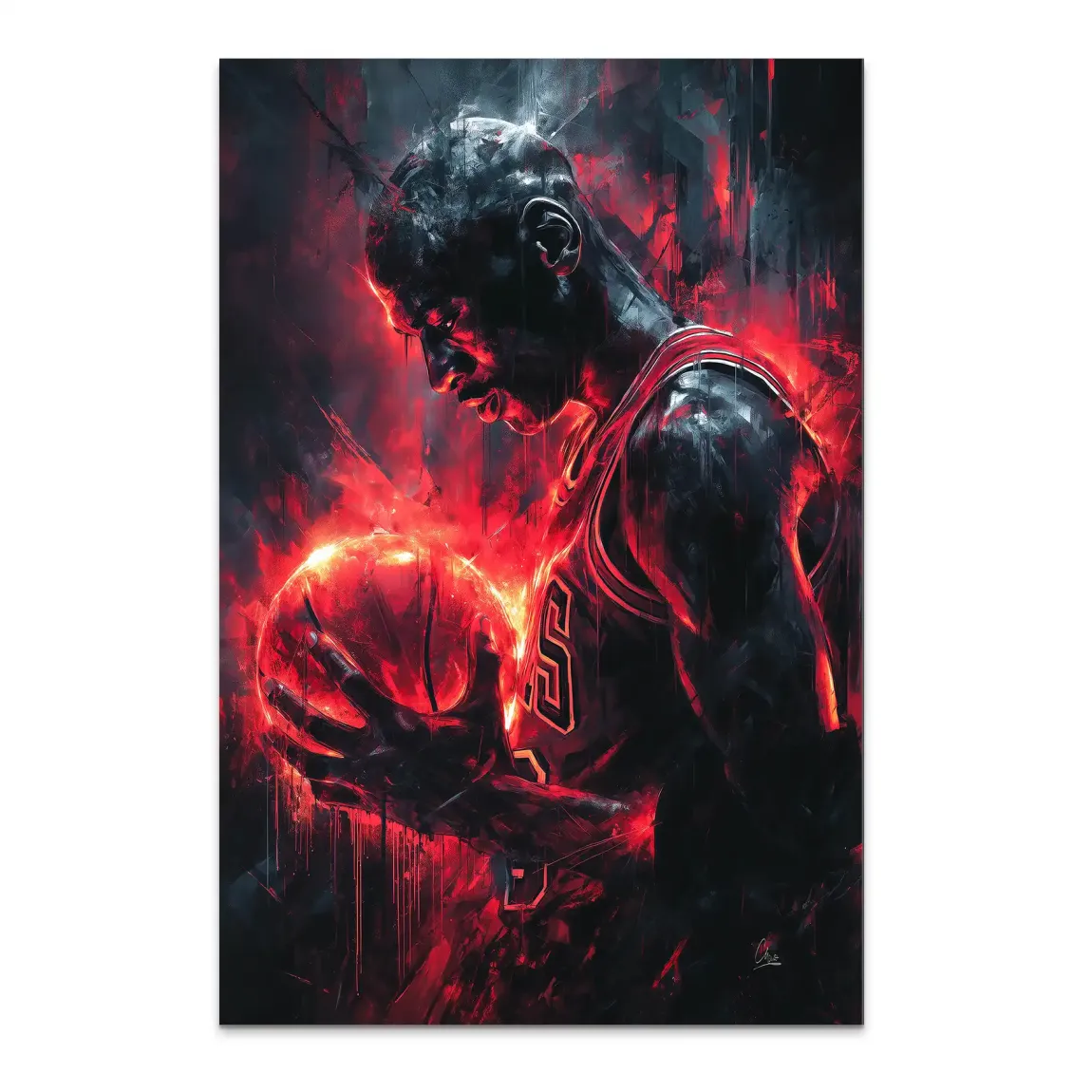 Heart of the Game Alu Dibond Bild
