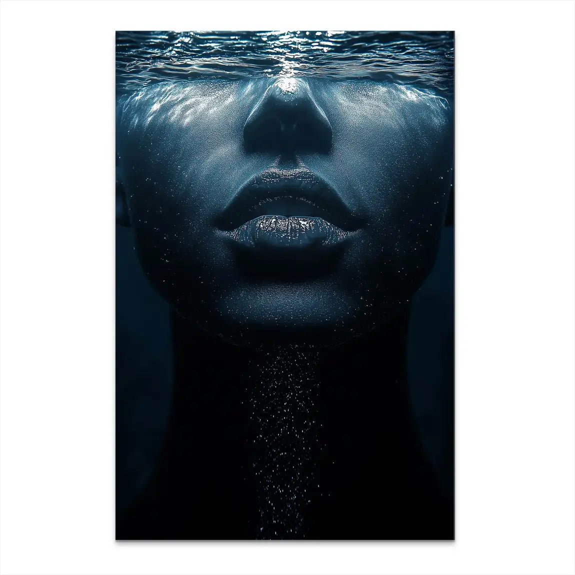 Beauty under Water AluDibond Bild INGALERIE