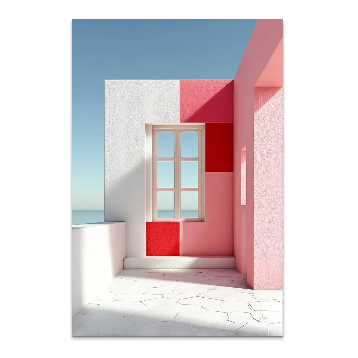 Ocean Vista Alu Dibond Bild - INGALERIE | Dein Onlineshop für moderne Wandbilder