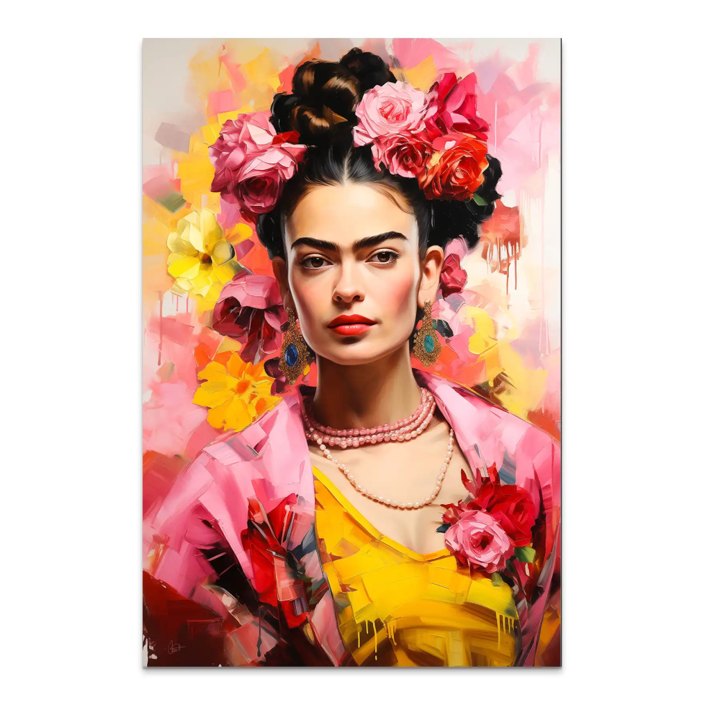 Beauty Frida AluDibond Bild INGALERIE