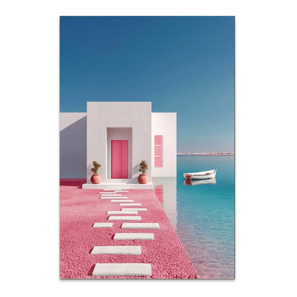 Casa Aurora Alu Dibond Bild