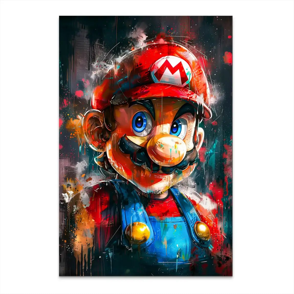 Abstrakt Mario Nr.2 Alu Dibond Bild INGALERIE