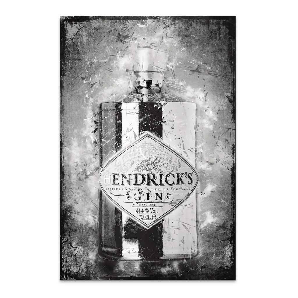 Gin Abstrakt AluDibond Bild INGALERIE