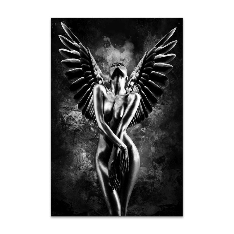 Dark Angel Abstrakt AluDibond Bild INGALERIE