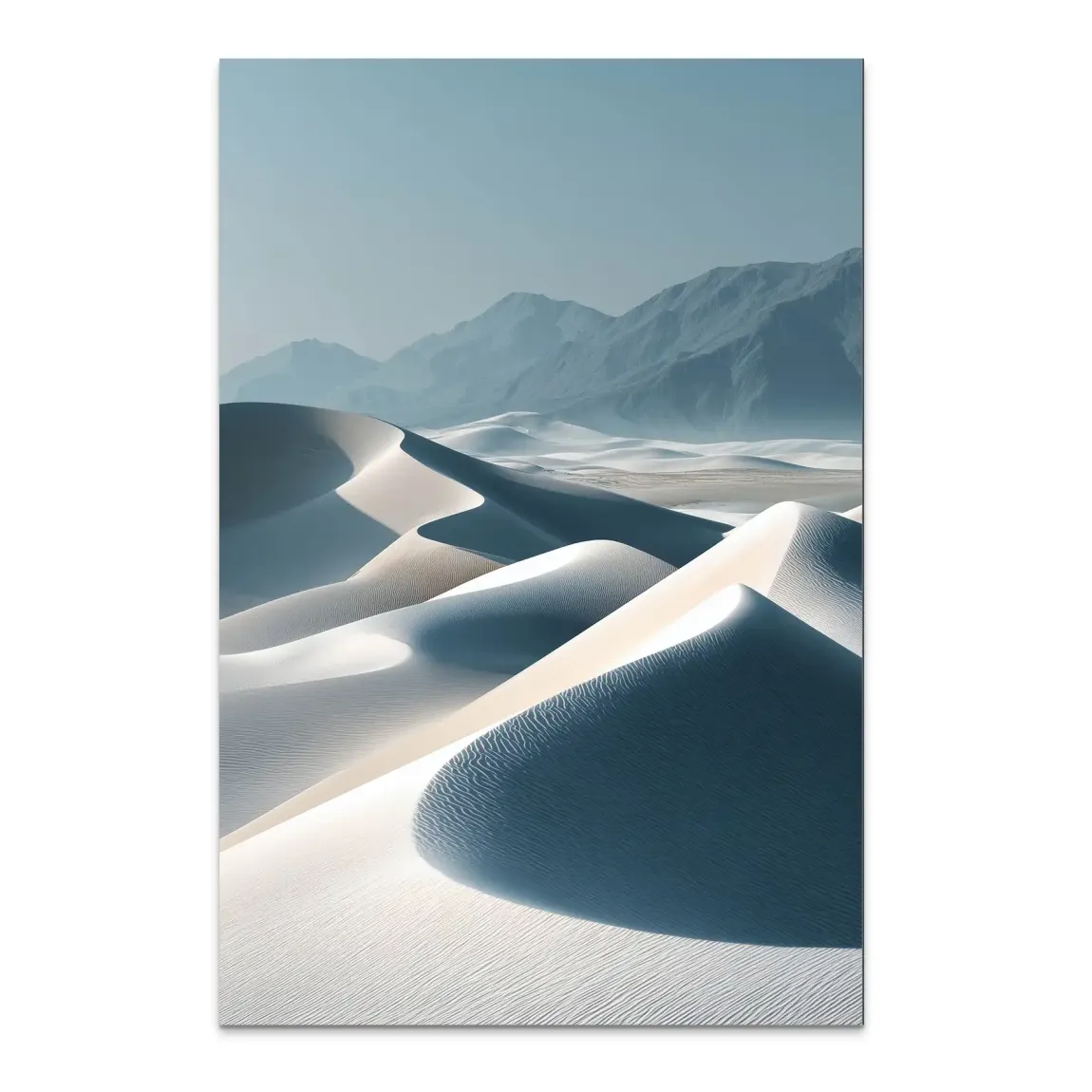 Zeit aus Sand Alu Dibond Bild