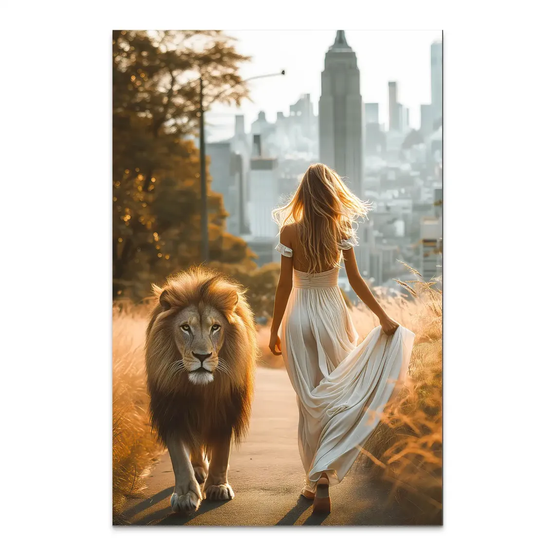 Walk of Courage Alu Dibond Bild
