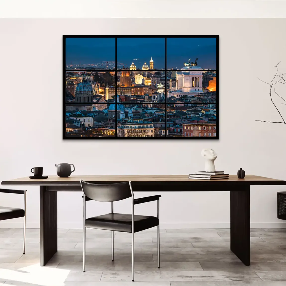 Nights of Rome Alu Dibond Bild